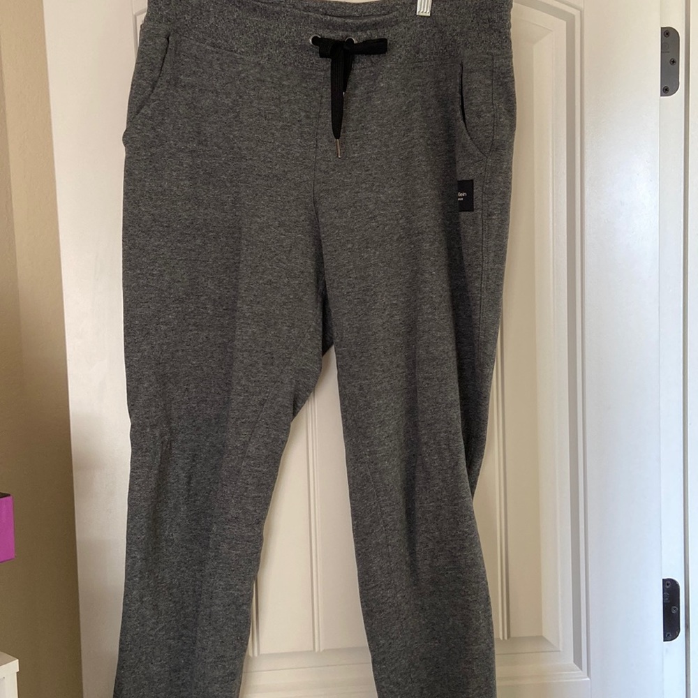 Calvin Klein performance grey sweatpants size L
